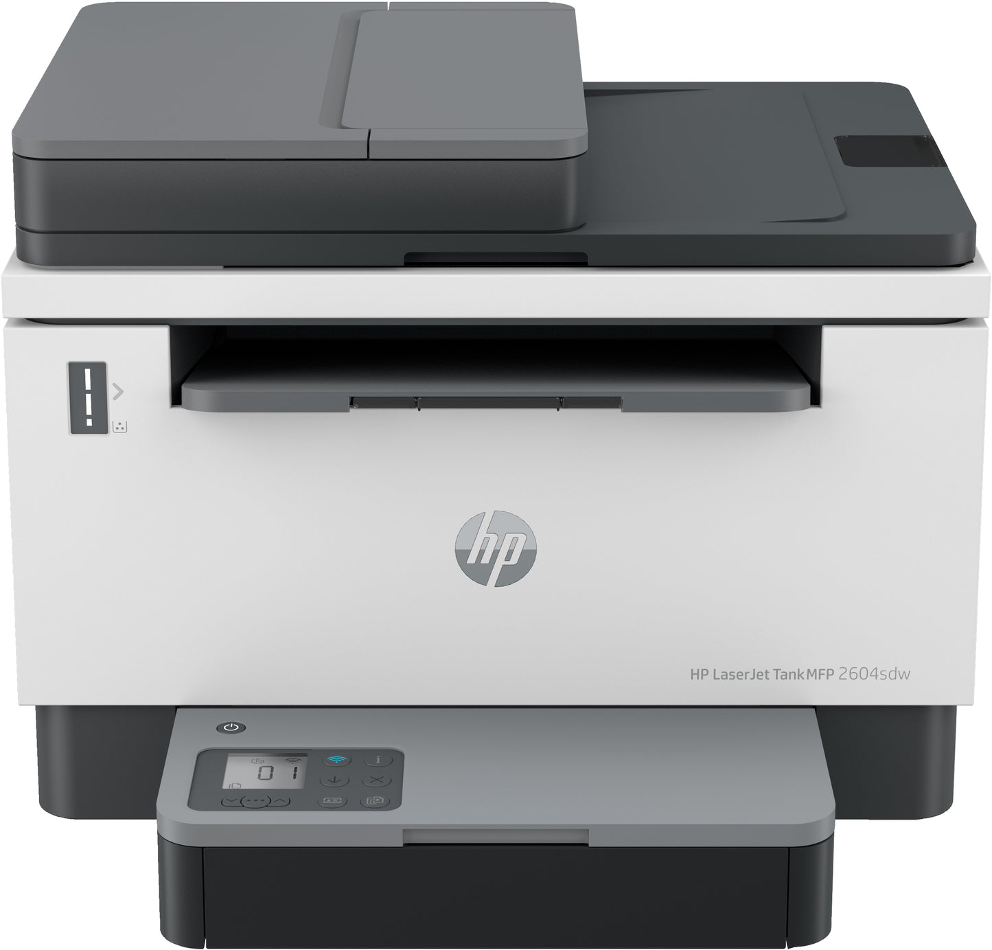 HP LaserJet Stampante multifunzione Tank 2604sdw, Bianco e nero, Stampante per Aziendale, Stampa fronte/retro; Scansione verso e-mail; Scansione su PDF, Laser, Stampa a colori, 600 x 600 DPI, A4, Stampa diretta, Nero, Grigio