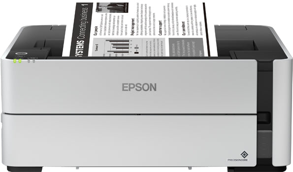 Epson EcoTank Stampante ET-M1170, 1200 x 2400 DPI, A4, 20000 pagine per mese, 39 ppm, Stampa fronte/retro, Grigio