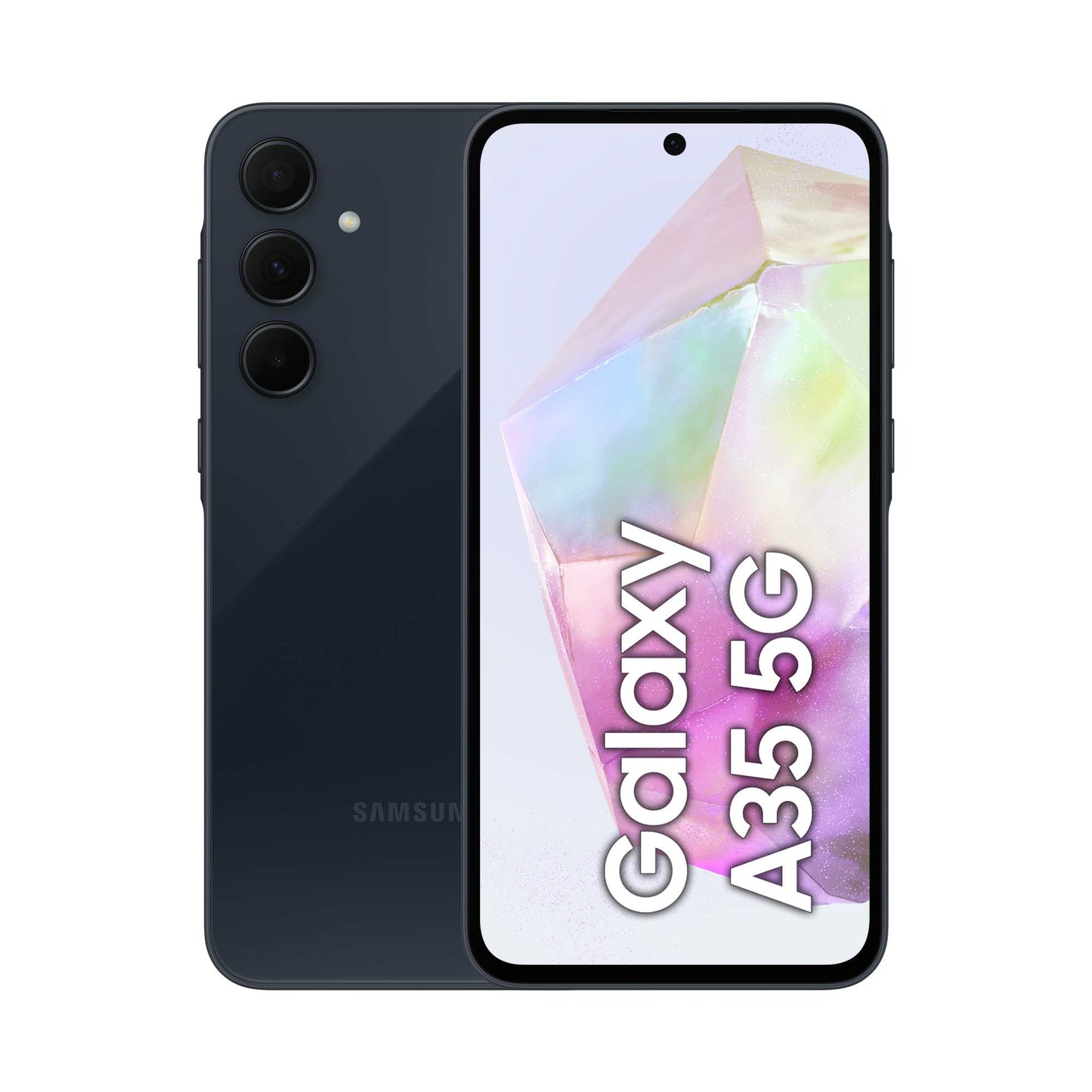 Samsung Galaxy A35 5G Display FHD+ Super AMOLED 6.6”, Android 14, 6GB RAM, 128GB, Dual SIM, Batteria 5.000 mAh, Awesome Navy, 16,8 cm (6.6"), 6 GB, 128 GB, 50 MP, Android 14, Blu marino