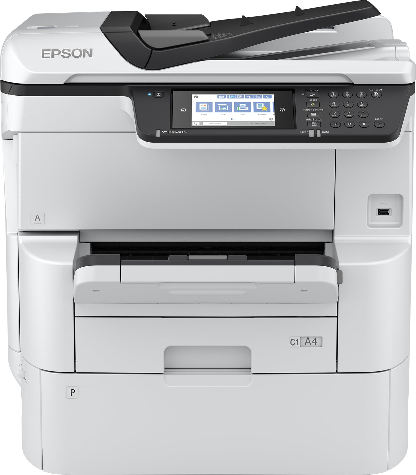 Epson WorkForce Pro WF-C878RDWF, Ad inchiostro, Stampa a colori, 4800 x 1200 DPI, A3, Stampa diretta, Nero, Bianco