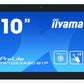 iiyama TW1023ASC-B1P, 25,6 cm (10.1"), 1280 x 800 Pixel, LED, 0,1692 x 0,1692 mm, 60 Hz, 25 ms