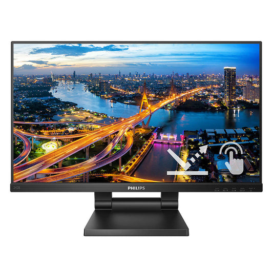 Philips 242B1TC, 60,5 cm (23.8"), 1920 x 1080 Pixel, Full HD, LED, 4 ms, Nero