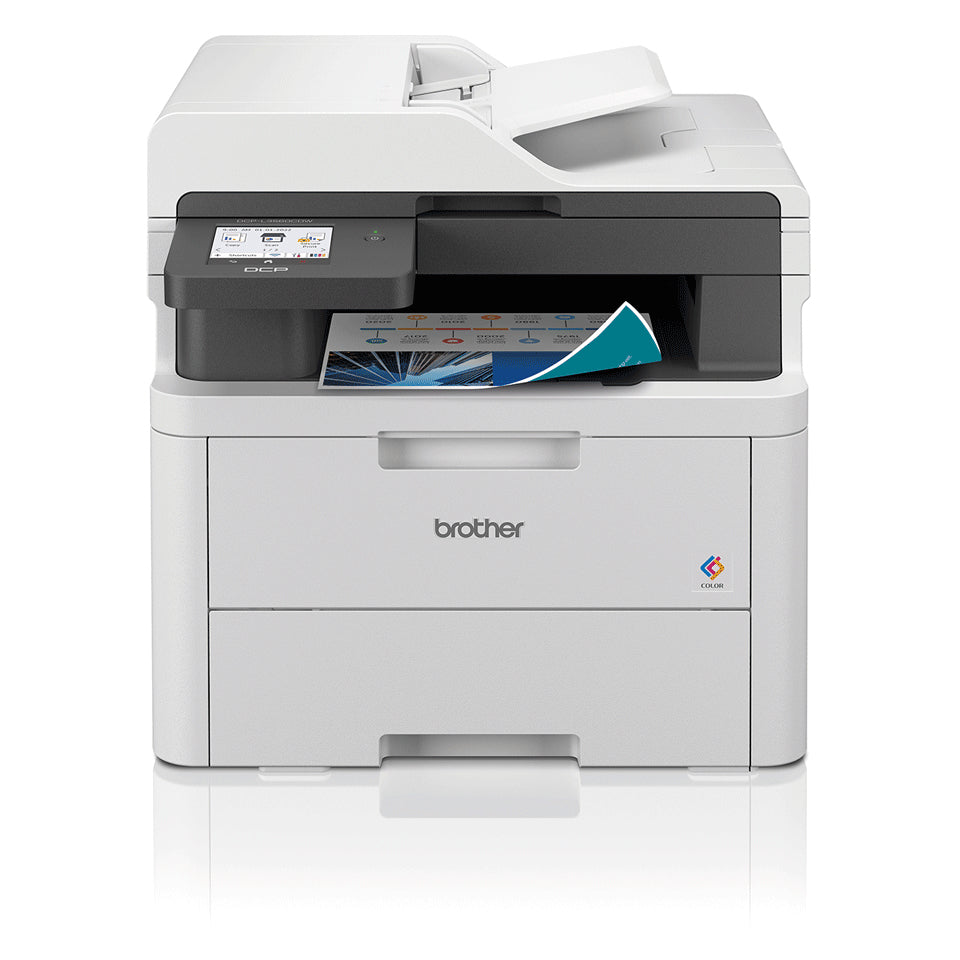 Brother DCP-L3560CDW, Laser, Stampa a colori, 600 x 2400 DPI, A4, Stampa diretta, Nero, Bianco