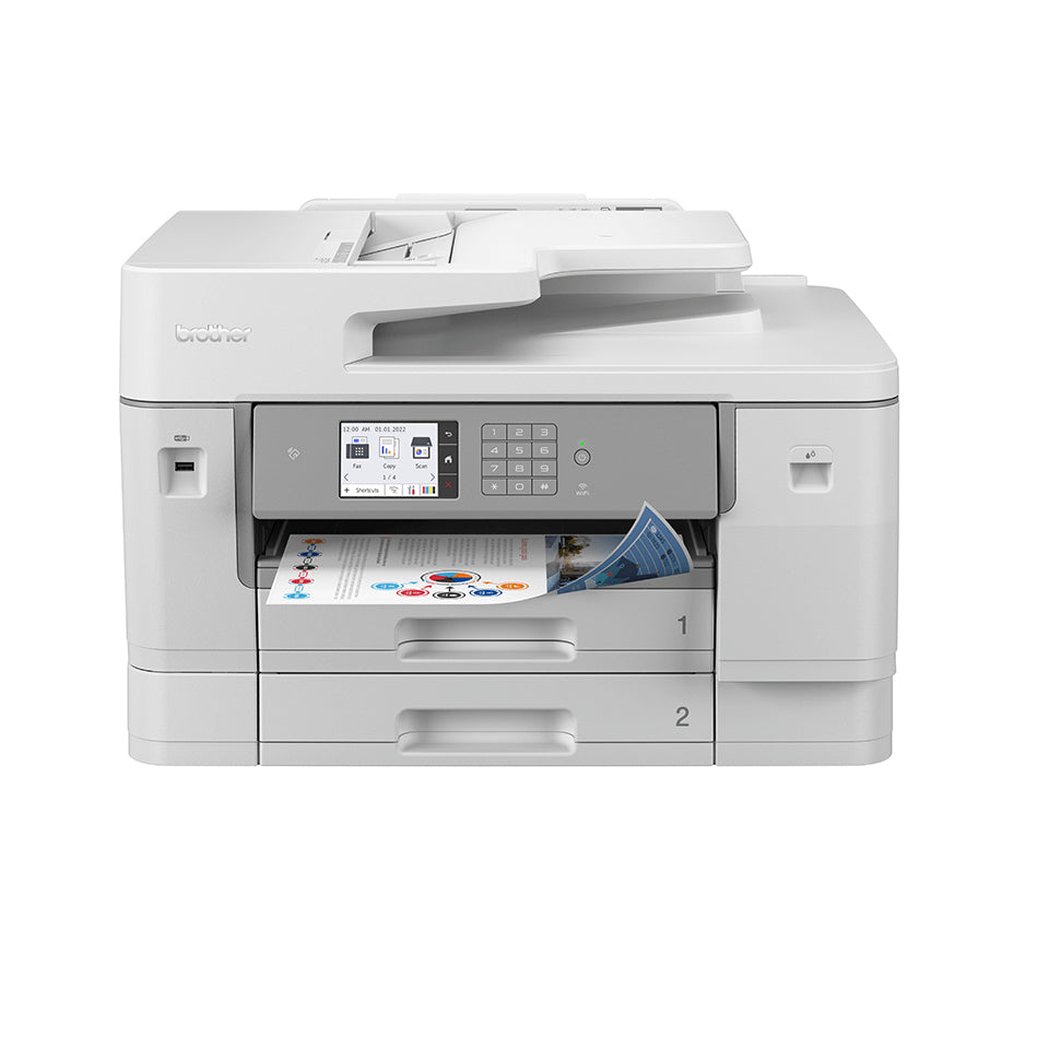 Brother MFC-J6955DW, Ad inchiostro, Stampa a colori, 1200 x 4800 DPI, A3, Stampa diretta, Grigio