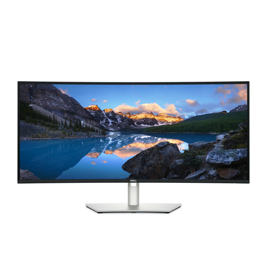 DELL UltraSharp U3425WE, 86,7 cm (34.1"), 3440 x 1440 Pixel, Wide Quad HD, LCD, 8 ms, Nero, Argento