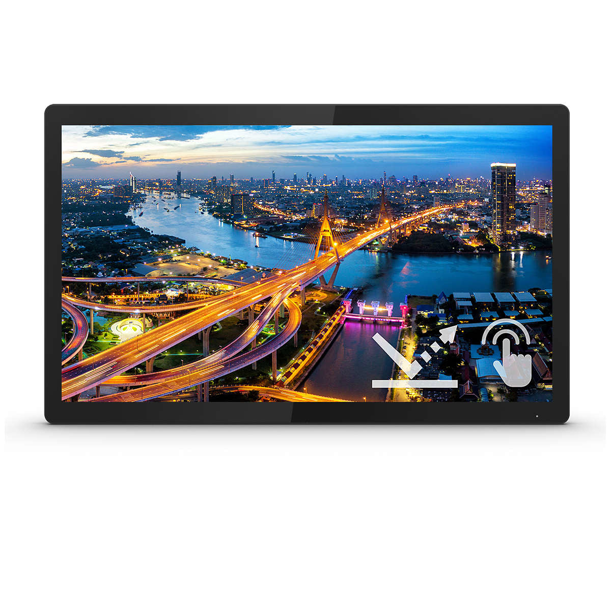 Philips B Line 222B1TFL/00, 54,6 cm (21.5"), 1920 x 1080 Pixel, Full HD, LED, 4 ms, Nero