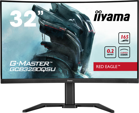 iiyama G-MASTER GCB3280QSU-B1, 80 cm (31.5"), 2560 x 1440 Pixel, LED, 0,2 ms, Nero