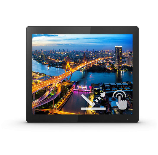 Philips B Line 172B1TFL/00, 43,2 cm (17"), 1280 x 1024 Pixel, LED, 4 ms, Nero